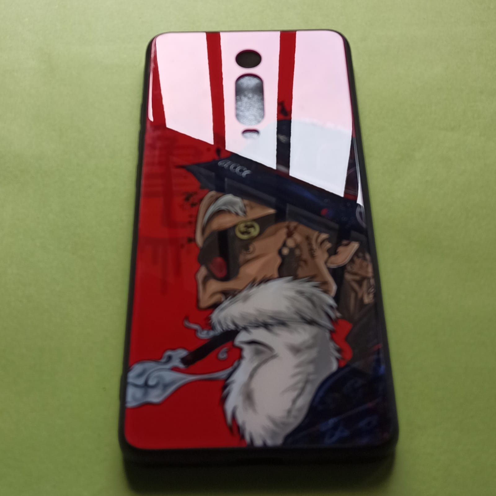 Picture of For Xiaomi Redmi K20 / K20 Pro / Mi 9T (100% Premium Quality) DESIGNED IN HONG KONG Scratchproof Tempered Glass Case Back Cover