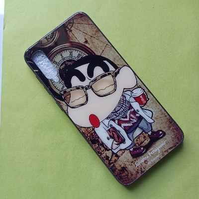 Picture of For Samsung Galaxy A50S / A30S (100% Premium Quality) DESIGNED IN HONG KONG Scratchproof Tempered Glass Case Back Cover