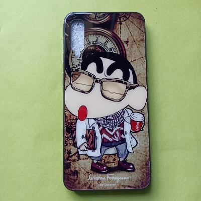 Picture of For Samsung Galaxy A50S / A30S (100% Premium Quality) DESIGNED IN HONG KONG Scratchproof Tempered Glass Case Back Cover