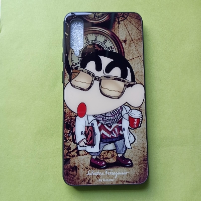 Picture of For Samsung Galaxy A50S / A30S (100% Premium Quality) DESIGNED IN HONG KONG Scratchproof Tempered Glass Case Back Cover