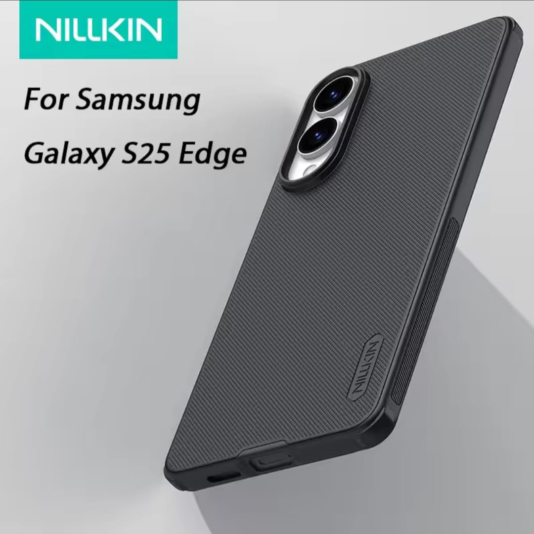 Picture of Nillkin ( Galaxy S25 Edge ) Super Frosted Shield Pro Matte cover case for Samsung Galaxy S25 Edge - Black // Nillkin / Back Case / Back Cover / Back Part / Galaxy S25 Edge