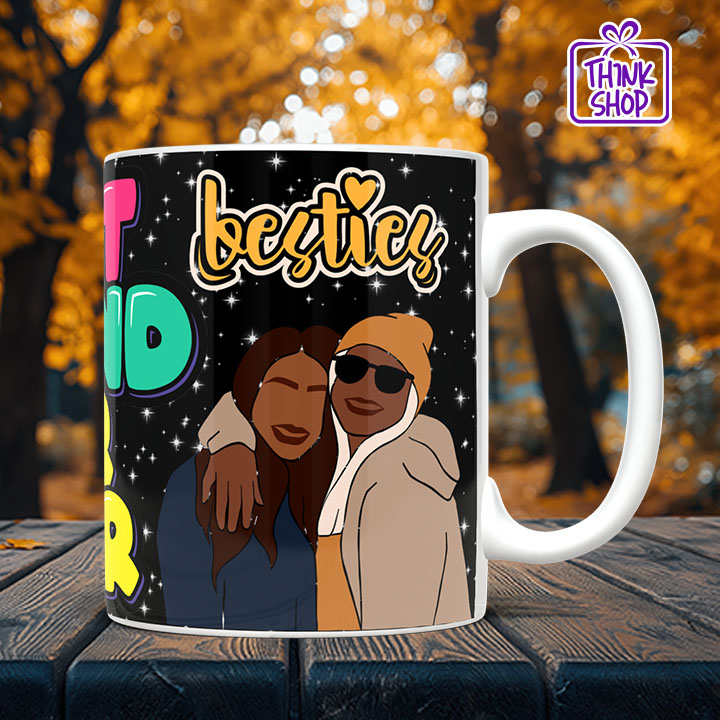 Picture of Best Friend Forever Ceramic Mug, Winter Gear Friendship gift,Friend Design,Gift for Friends