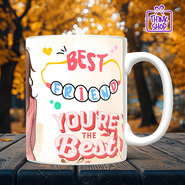 Picture of Best Friends Forever Ceramic Mug,Girls Friendship gift,Be Your Best,Gift for Friends