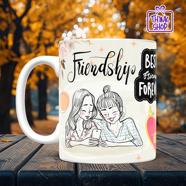 Picture of Best Friends Forever Ceramic Mug,You Are a Good Friend gift,Gift for Friends