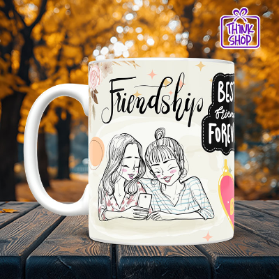 Picture of Best Friends Forever Ceramic Mug,You Are a Good Friend gift,Gift for Friends