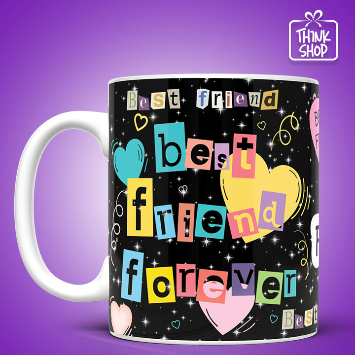 Picture of BEST FRIENDS FOREVER Ceramic Mug,Beutiful and best friend gift,Gift for Friends