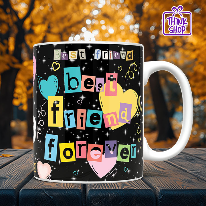 Picture of BEST FRIENDS FOREVER Ceramic Mug,Beutiful and best friend gift,Gift for Friends