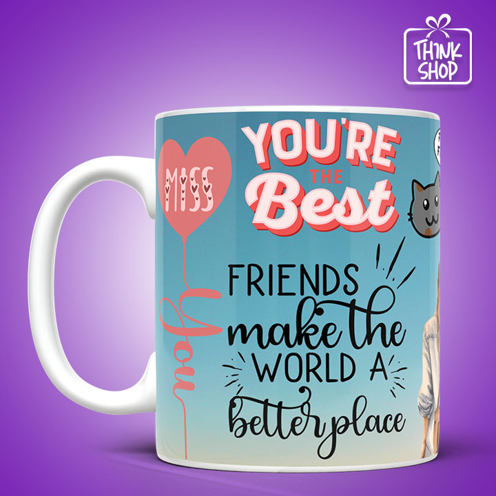 Picture of Best Friend Forever Ceramic Mug,Perfect Gift for BFF,Gift for Friends