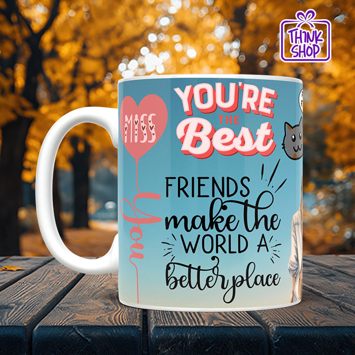 Picture of Best Friend Forever Ceramic Mug,Perfect Gift for BFF,Gift for Friends