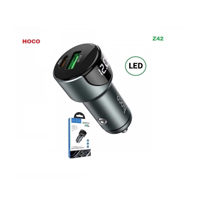 Picture of HOCO Z42 PD 20W Quick Car Charger Display