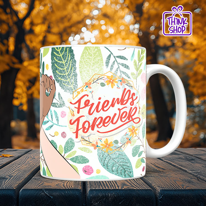 Picture of Friends Forever Cramic Mug,Friendship promise Gift, Gift for Friends