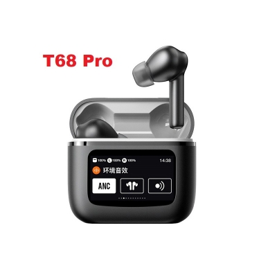 Picture of T68 Pro Bluetooth TWS Wireless Earbuds Headphone Touch Control