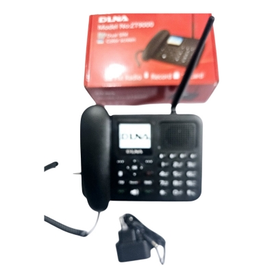 Picture of DLNA ZT9000 Land Phone Dual Sim With Auto Call Record FM Radio