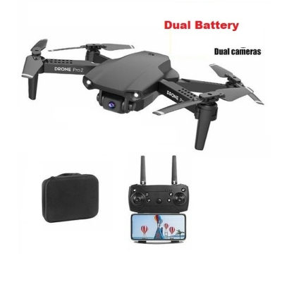 Picture of E99 PRO 4K WiFi Drone Dual Camera Dual Battery Foldable Drone