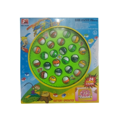 Picture of Fishing Game Kids Toy 24 Fishes 4 Players
