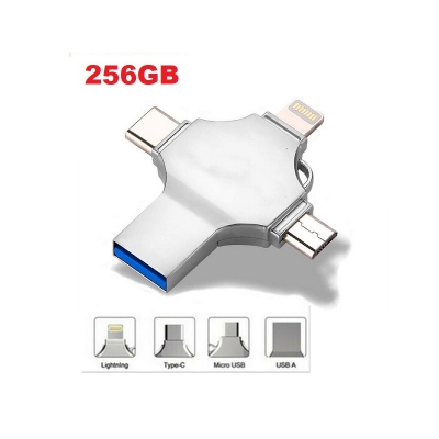 Picture of 256GB 4 in 1 OTG Flash Drive Pendrive