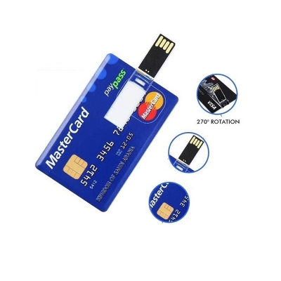 Picture of Credit Card Shape Slim 64GB USB Flash Drive