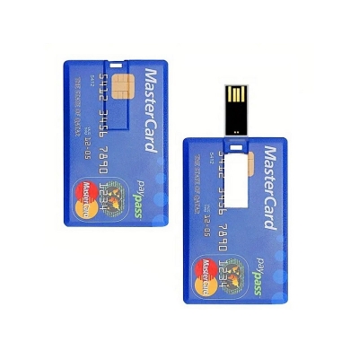 Picture of 128GB Slim Credit Card Shape Flash Drive