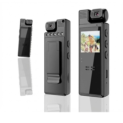 Picture of Portable Body Camera 180° Rotating Lens Night Vision