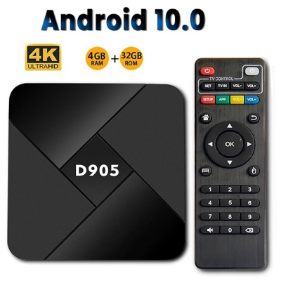 Picture of D905 Android TV Box Version 10.0 4GB RAM 32GB ROM WIFI