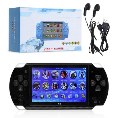 Picture of X6 PSP Game Player Console 4.3''screen 8GB Built-In 1000+ Classic Games