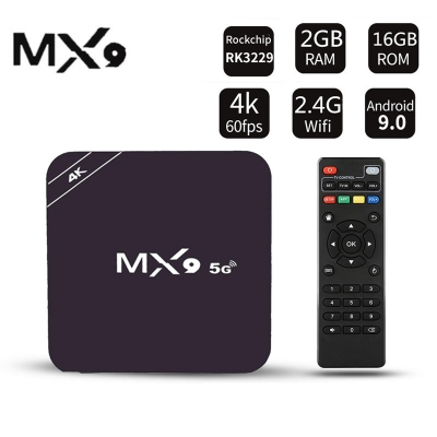 Picture of MX9 Smart TV BOX 2GB RAM 16GB ROM 5g Wifi Android TV BOX