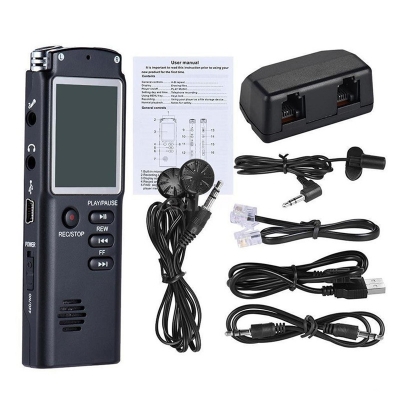 Picture of Voice Recorder 16GB Digital Display MP3 Player Option