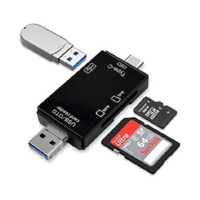 Picture of OTG Mobile Card Reader 6 in 1