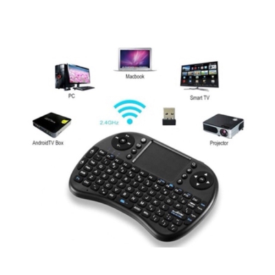 Picture of i8 Mini Wireless Keyboard with Touchpad Backlit Light 3 Color