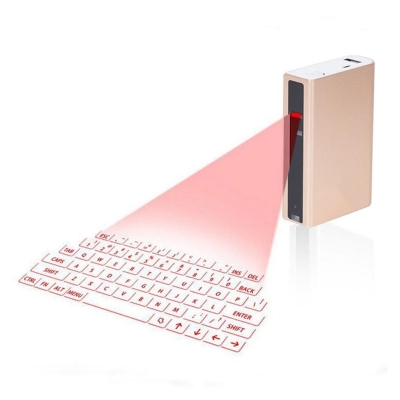 Picture of F3 Projection Bluetooth Keyboard 5200mAh Power Bank Option