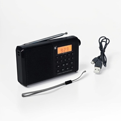 Picture of KTF-1715 FM Radio BT Speaker MP3 Player TF USB Flashlight