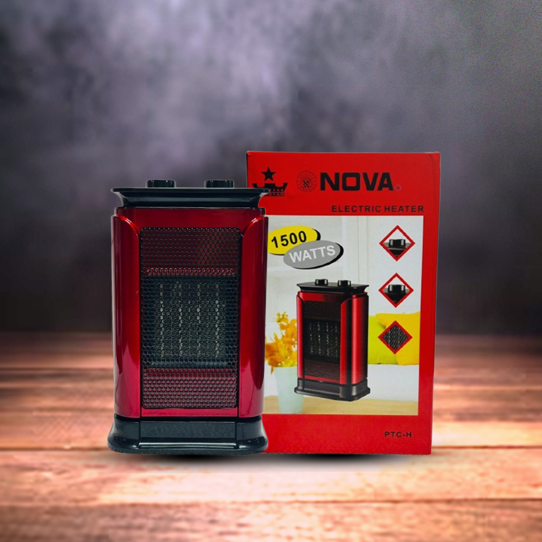 Picture of NOVA Electric Room Heater 1500W Fast Heating | Overheat Protection | Oscillation | PTC-H