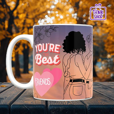 Picture of Best Friends forever Cramic Mug,Friendship goals Gift,Loving friends,Gift for Friends