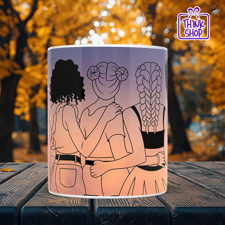 Picture of Best Friends forever Cramic Mug,Friendship goals Gift,Loving friends,Gift for Friends