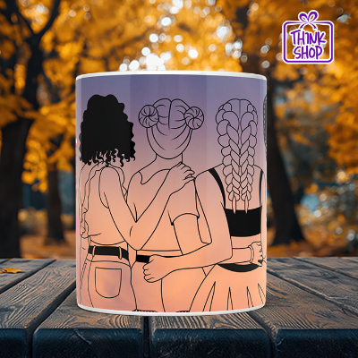 Picture of Best Friends forever Cramic Mug,Friendship goals Gift,Loving friends,Gift for Friends