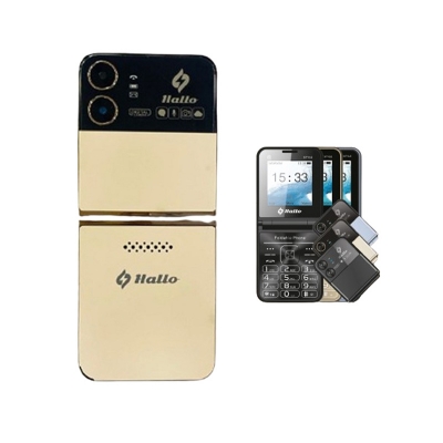 Picture of Hallo Style Foldable Phone Four Sim Warranty