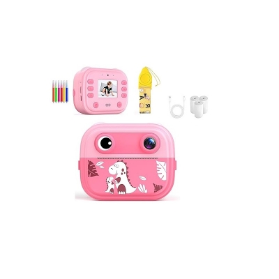 Picture of Y16 Kids instant Print Camera With 3 Extra Paper Rolls