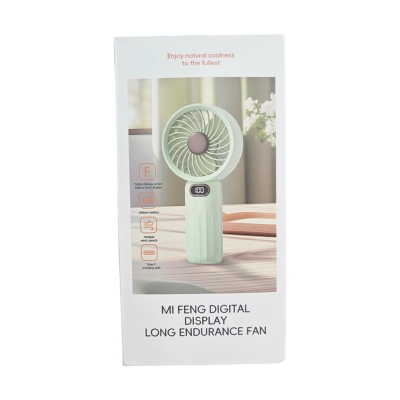 Picture of DM79 Handheld Portable Fan LED Display 2 Battery