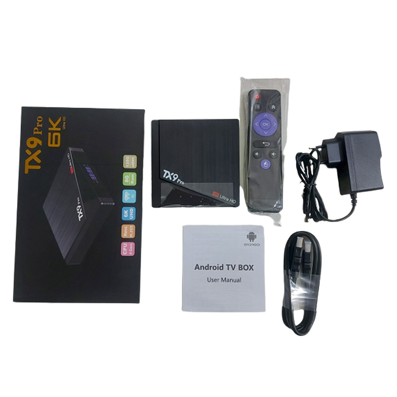 Picture of TX9 Pro Android TV Box 8GB RAM play Store Wifi