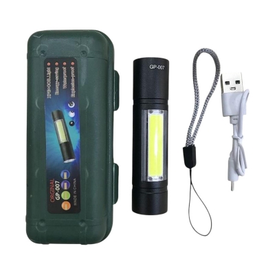 Picture of GF007 LED Flashlight COB Rechargeable Mini Flashlight