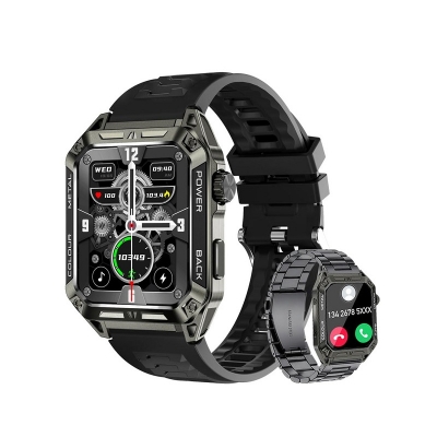 Picture of Gw55 Sport Smart Watch 2.02 Inch Screen Compass Bt Call 3ATM IP68 Waterproof Ai Voice Smartwatch