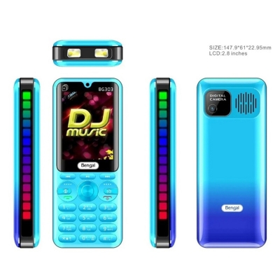 Picture of Bengal BG 303 Dj Java Supported 4 SIM Standby 4500mAh Power Bank Phone
