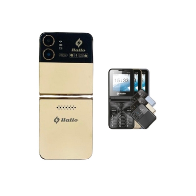 Picture of Hallo Style Foldable Phone Four Sim Warranty