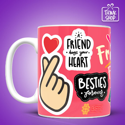 Picture of Friends Forever Cramic Mug, Together Forever Gift, Gift for Friends