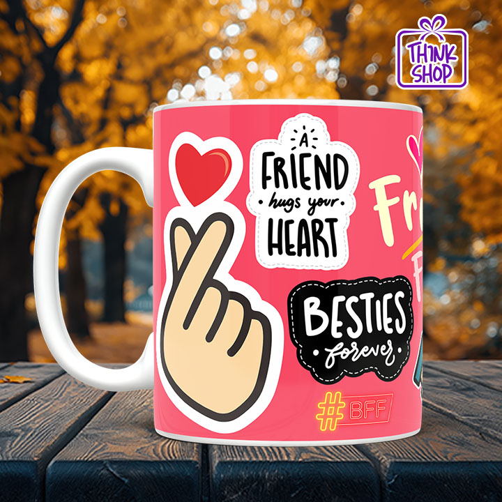 Picture of Friends Forever Cramic Mug, Together Forever Gift, Gift for Friends