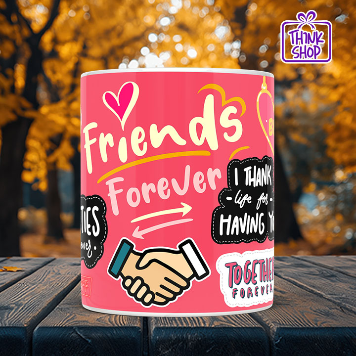 Picture of Friends Forever Cramic Mug, Together Forever Gift, Gift for Friends