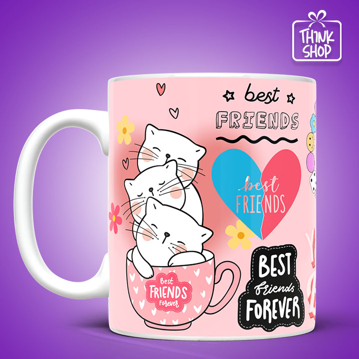 Picture of Best Friends forever  Cramic Mug,You're The Best Gift, Gift for Friends