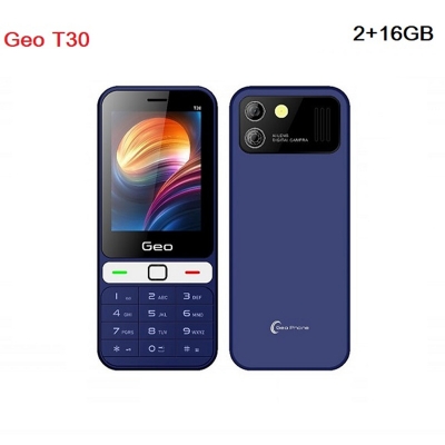 Picture of Geo T30 Android 4G Button Phone Dual Sim Touch Dispaly