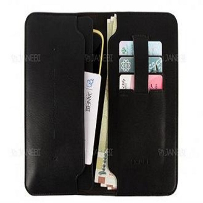 Picture of Zhuse Wallet Flip Cover For Smart Phone upto 6.6 inch - Wallet For Men - Money Bag For Men - মানি ব্যাগ
