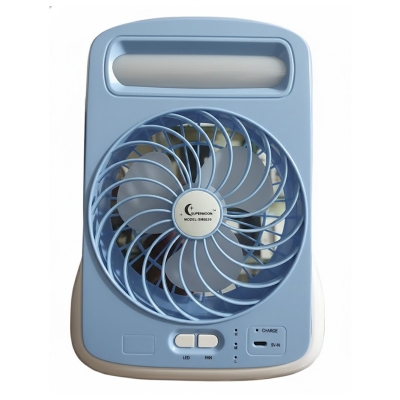 Picture of Supermoon SM-5630 Portable Mini Rechargeable Fan with Light